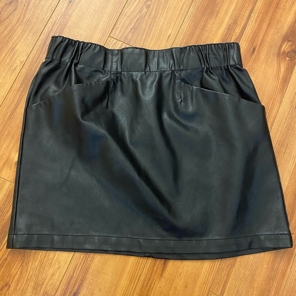 Wild Fable Pleather Mini Skirt